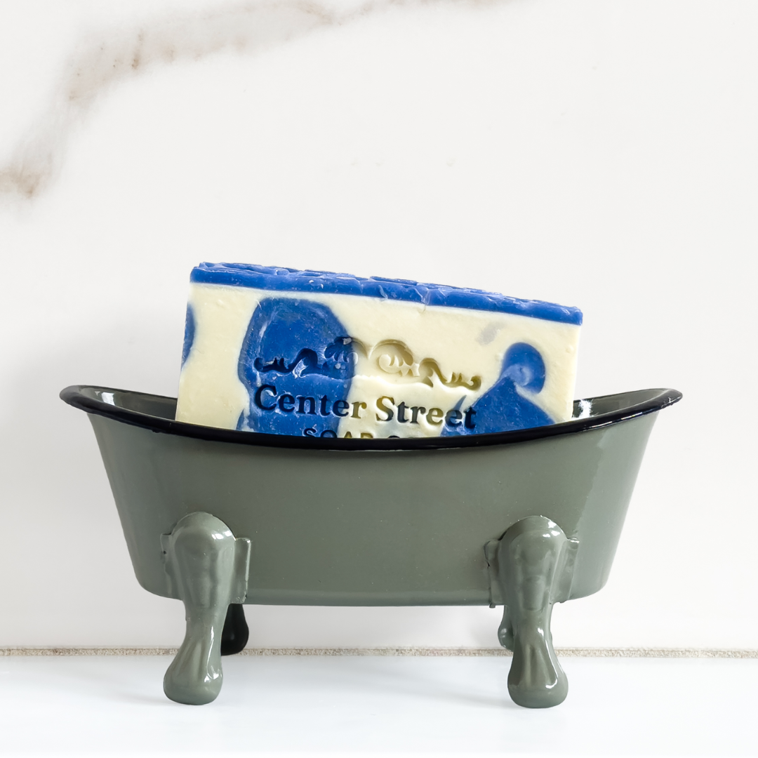 Antique Bathtub Soap Dish, 4-Colors Bright
