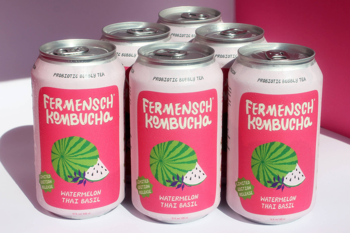 *WATERMELON THAI BASIL* Seasonal Kombucha