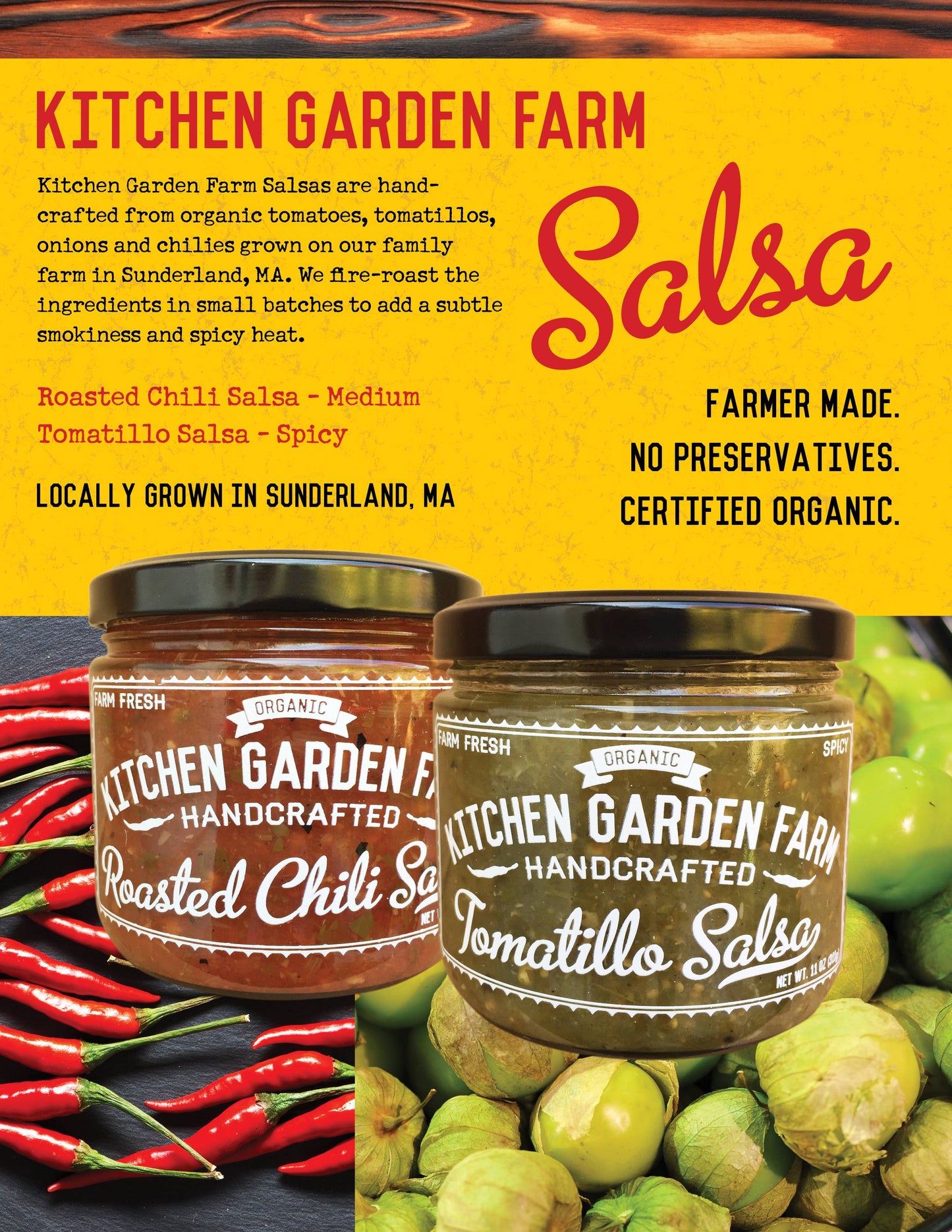 Organic Salsa, Split Case
