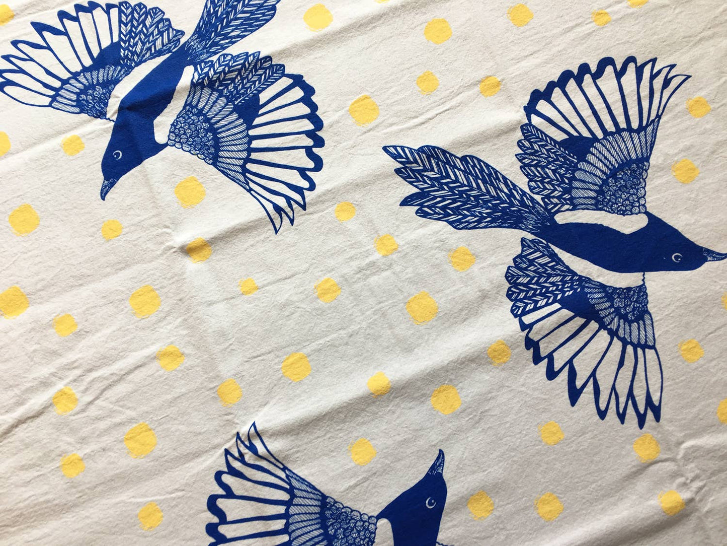 Magpies Tea Towel