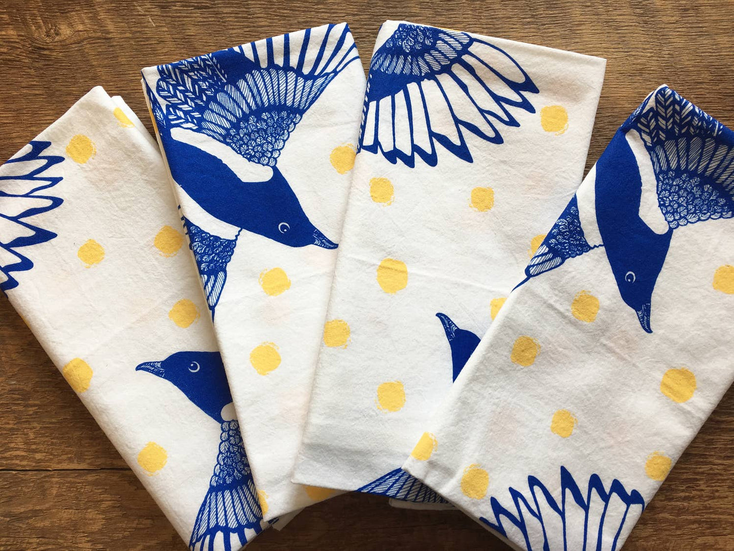 Magpies Tea Towel
