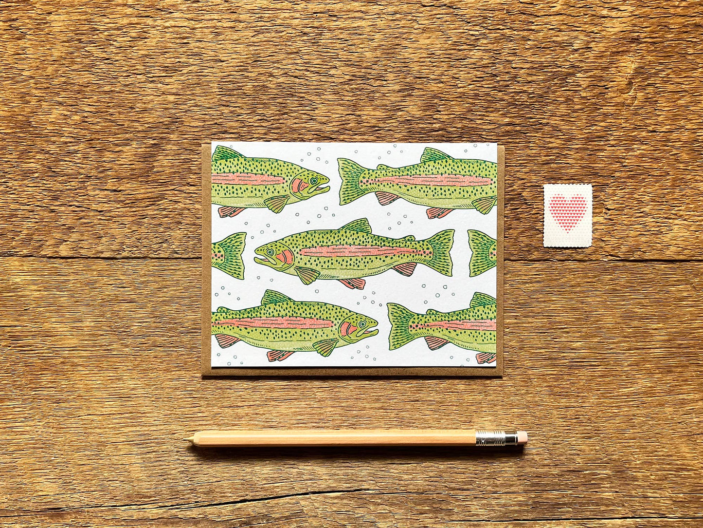 Rainbow Trout Card