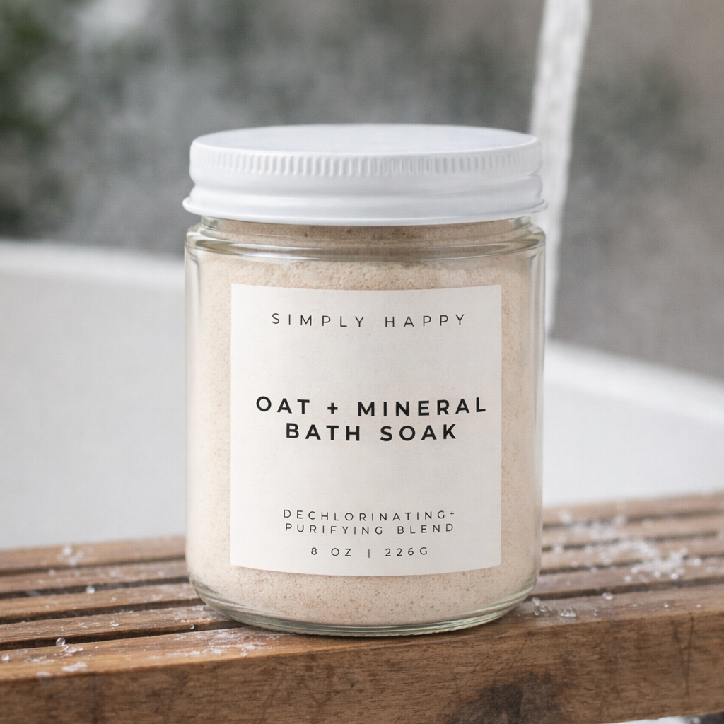 Oat + Mineral Bath Soak | Dechlorinating + Purifying Blend