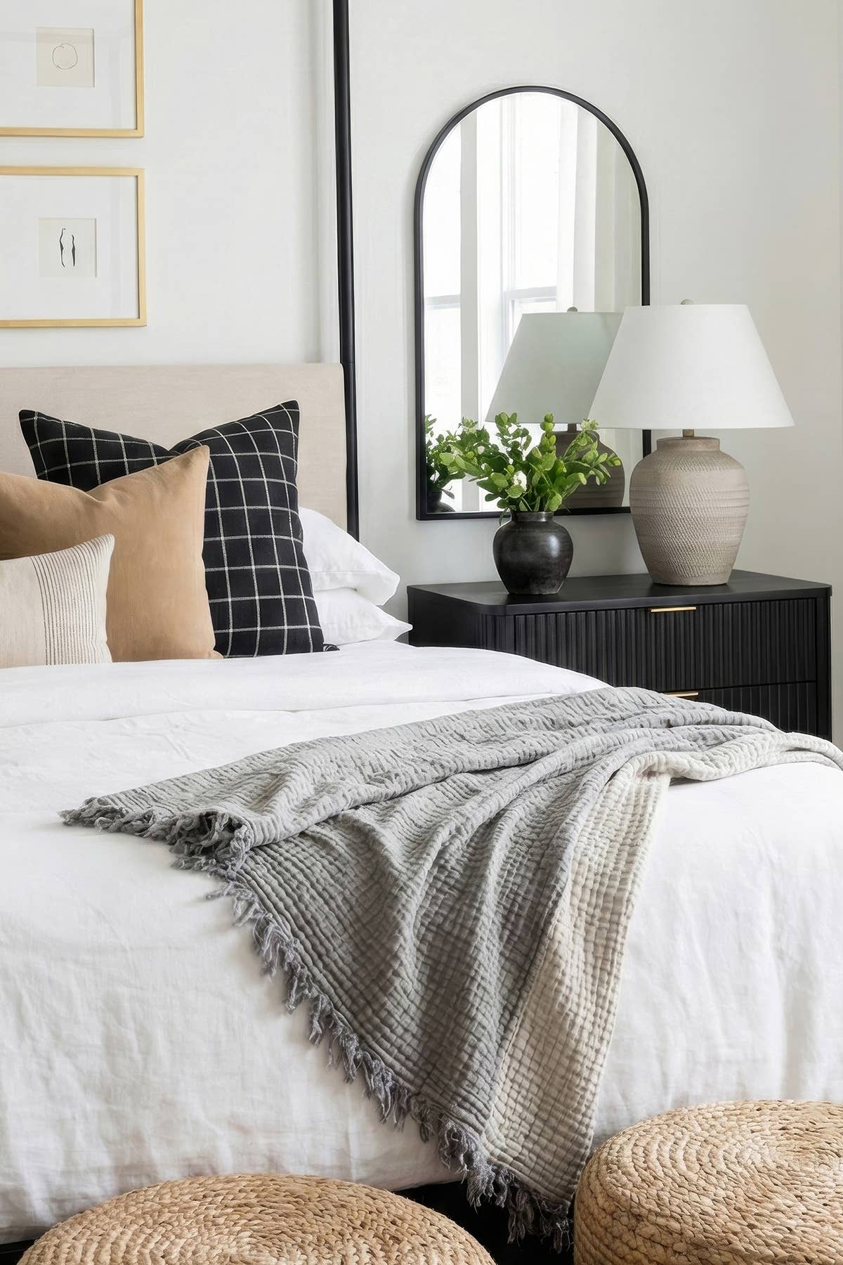 4 Layer Muslin Cotton Throw Blanket