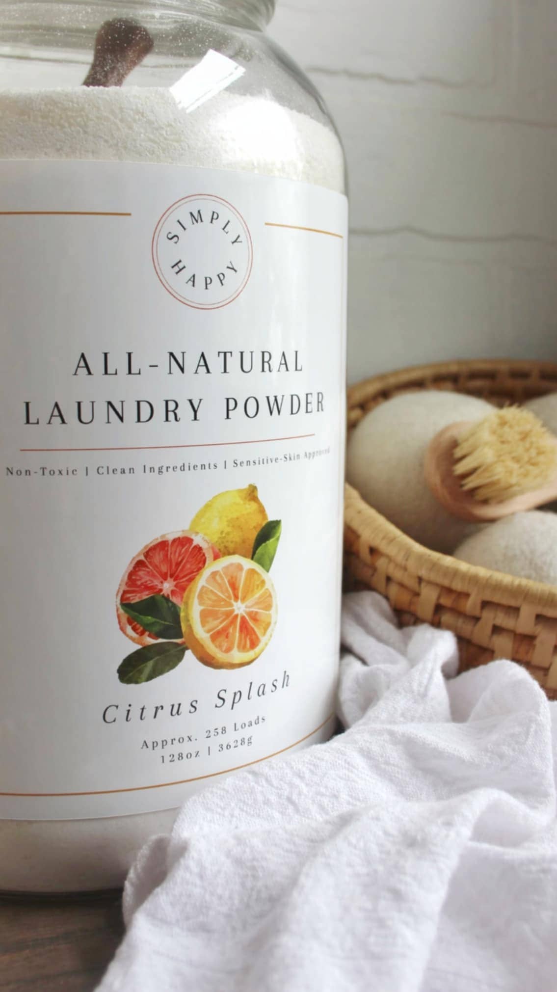 All-Natural Laundry Powder | Citrus Splash