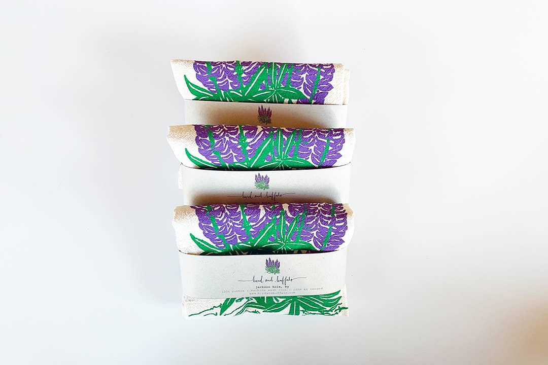 Lupine Tea Towel