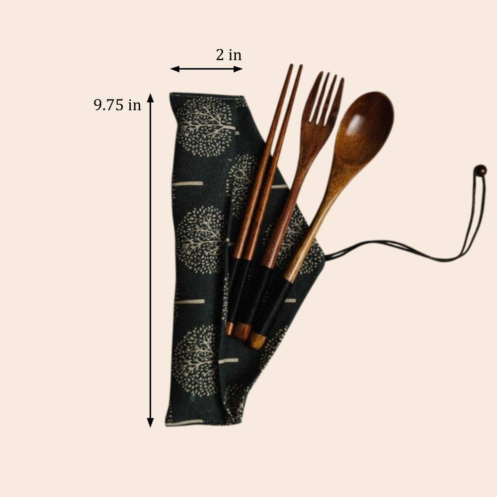 Coconut Utensil Cutlery Set | Earth Day Bestseller