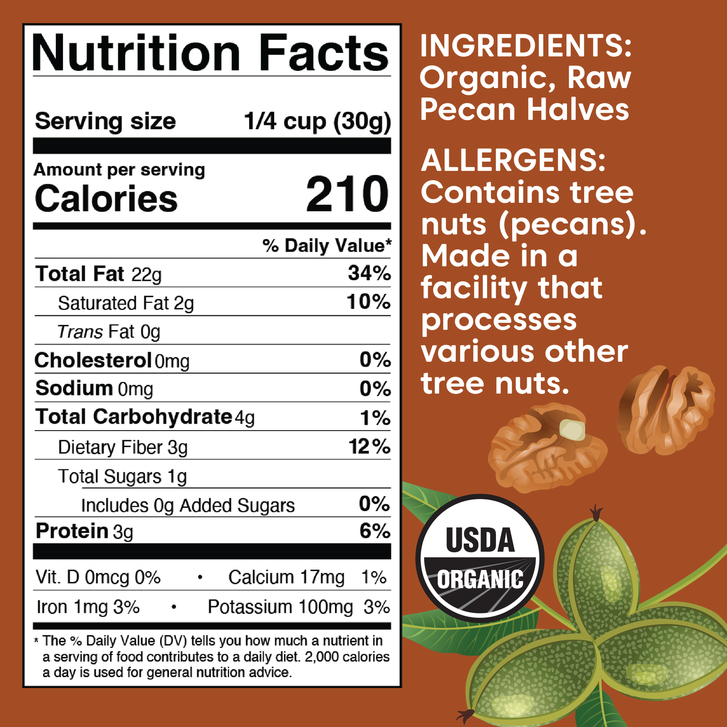 Organic Pecans