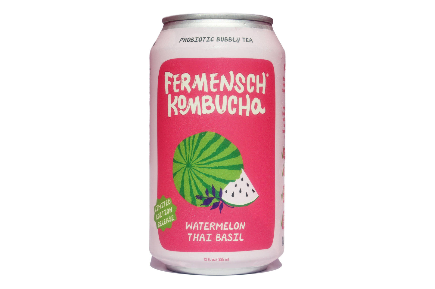 *WATERMELON THAI BASIL* Seasonal Kombucha
