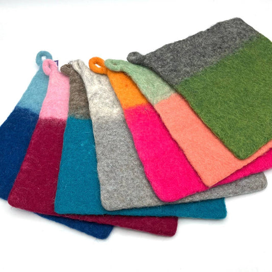 Two-tone Felt Pot Holder