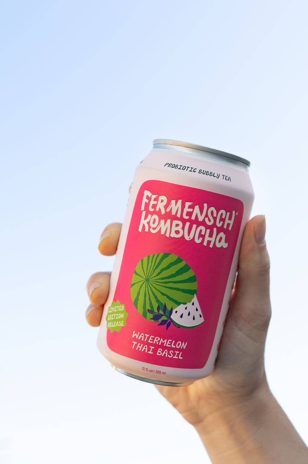 *WATERMELON THAI BASIL* Seasonal Kombucha
