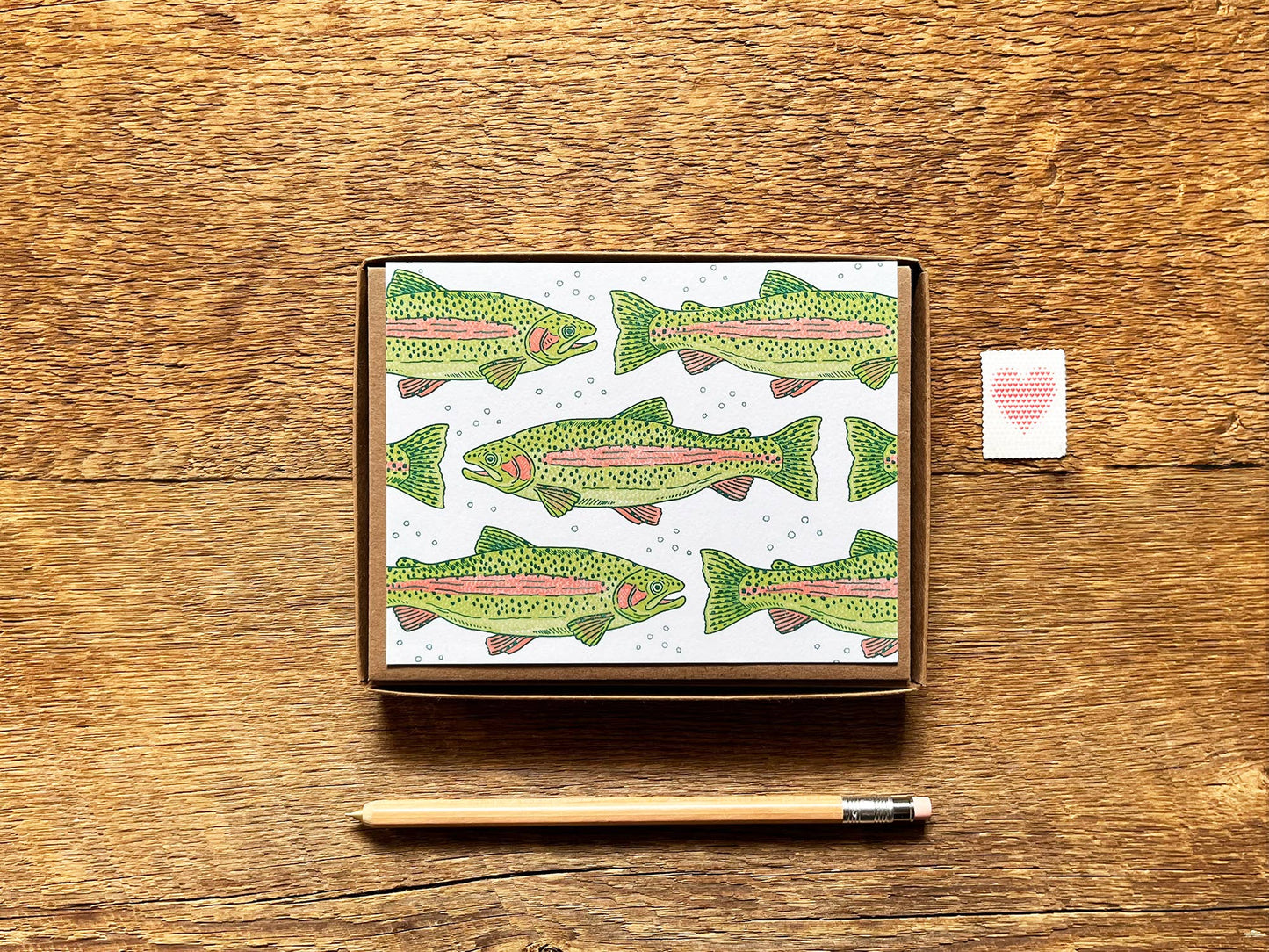 Rainbow Trout Card