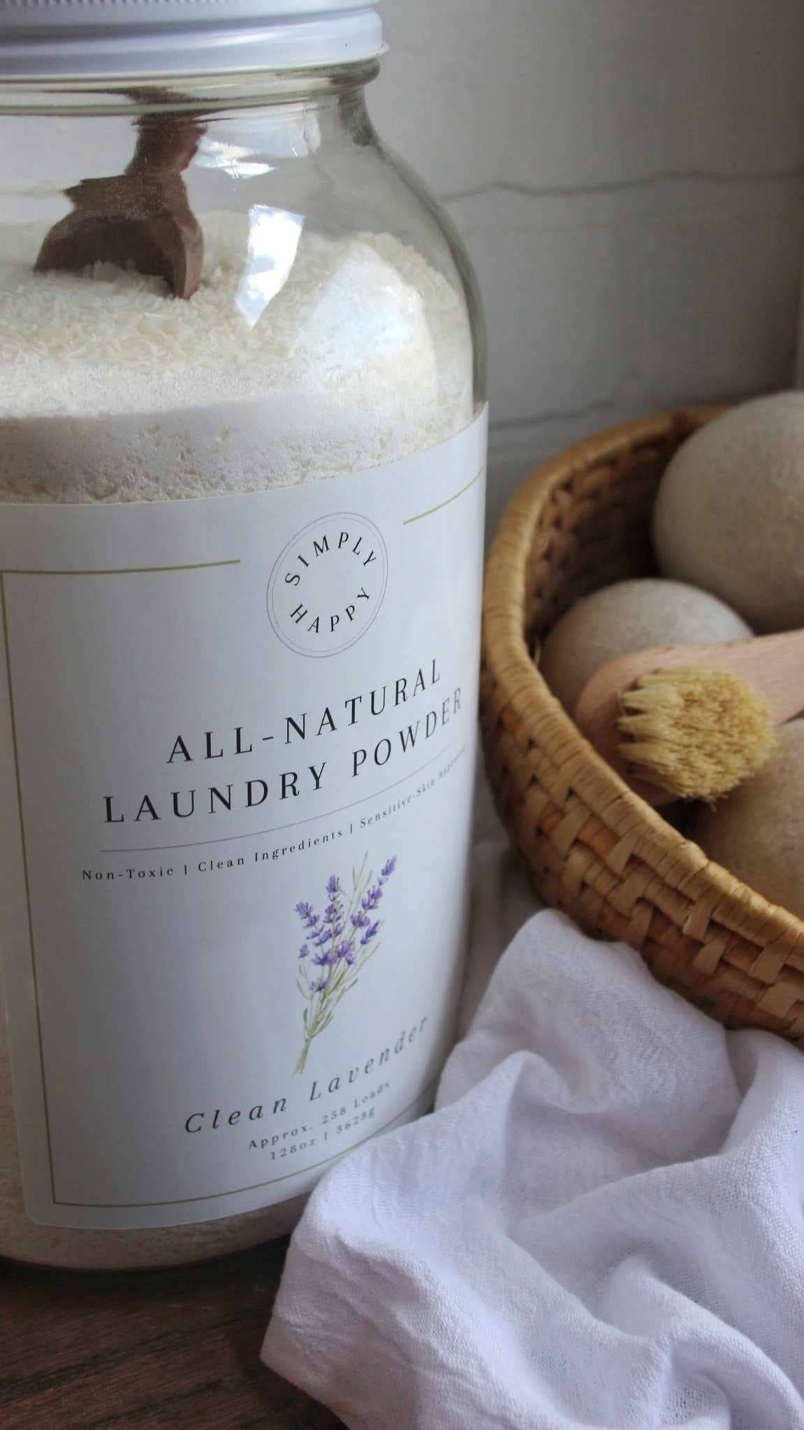 All-Natural Laundry Powder | Clean Lavender