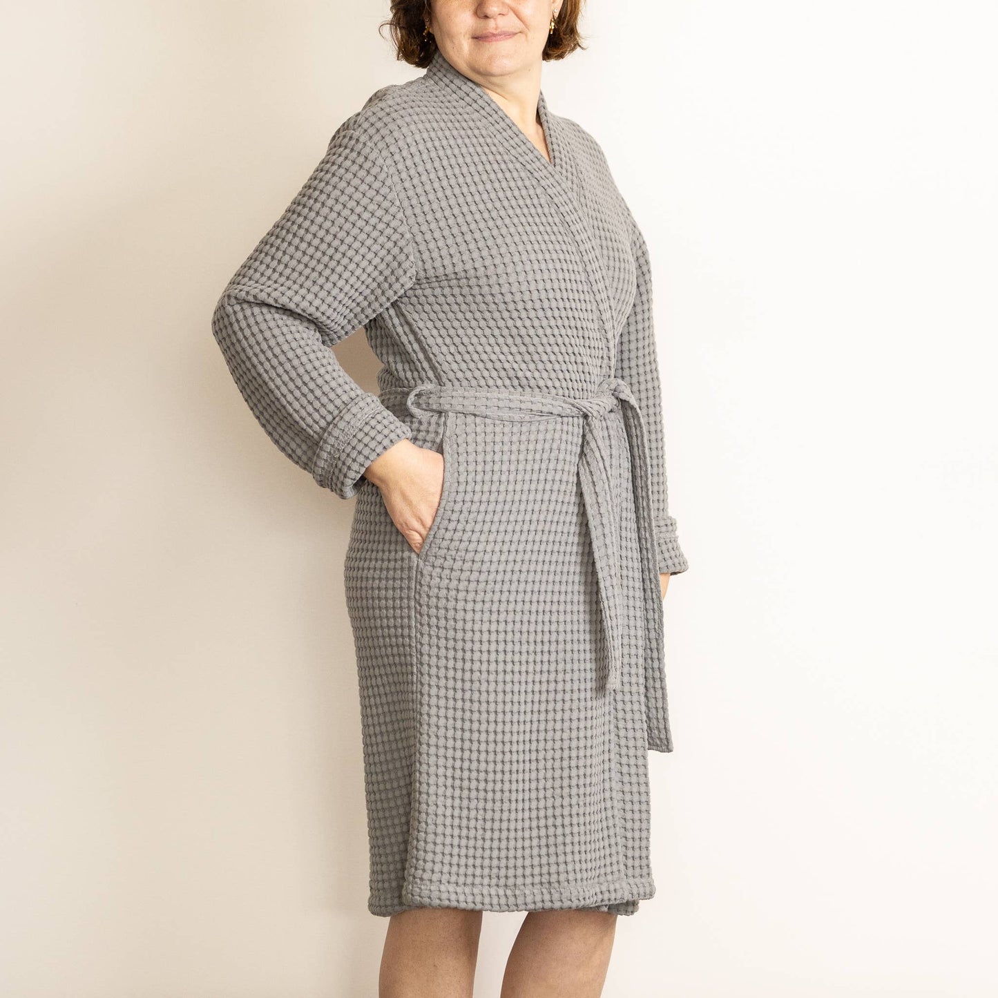 Turkish Cotton Waffle Robe