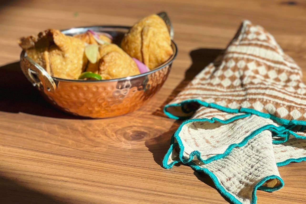 Punjabi Block Print Napkins - Set of 4