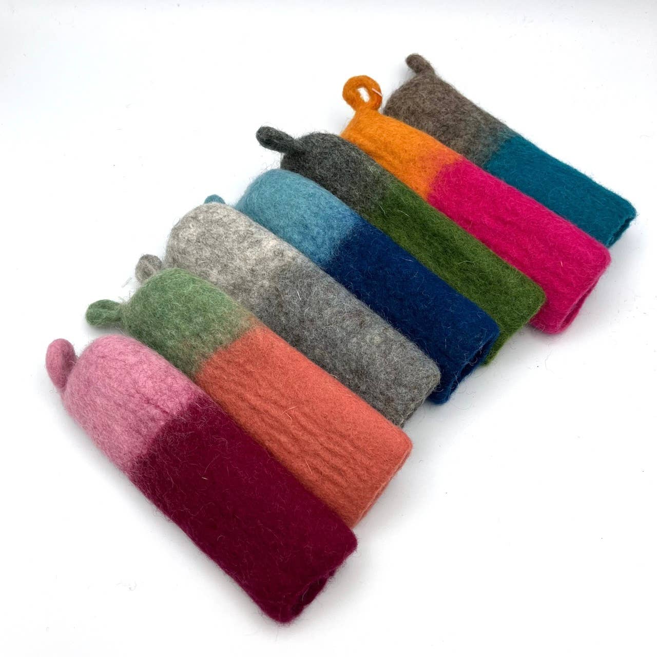 Two-tone Felt Skillet Handle Cover