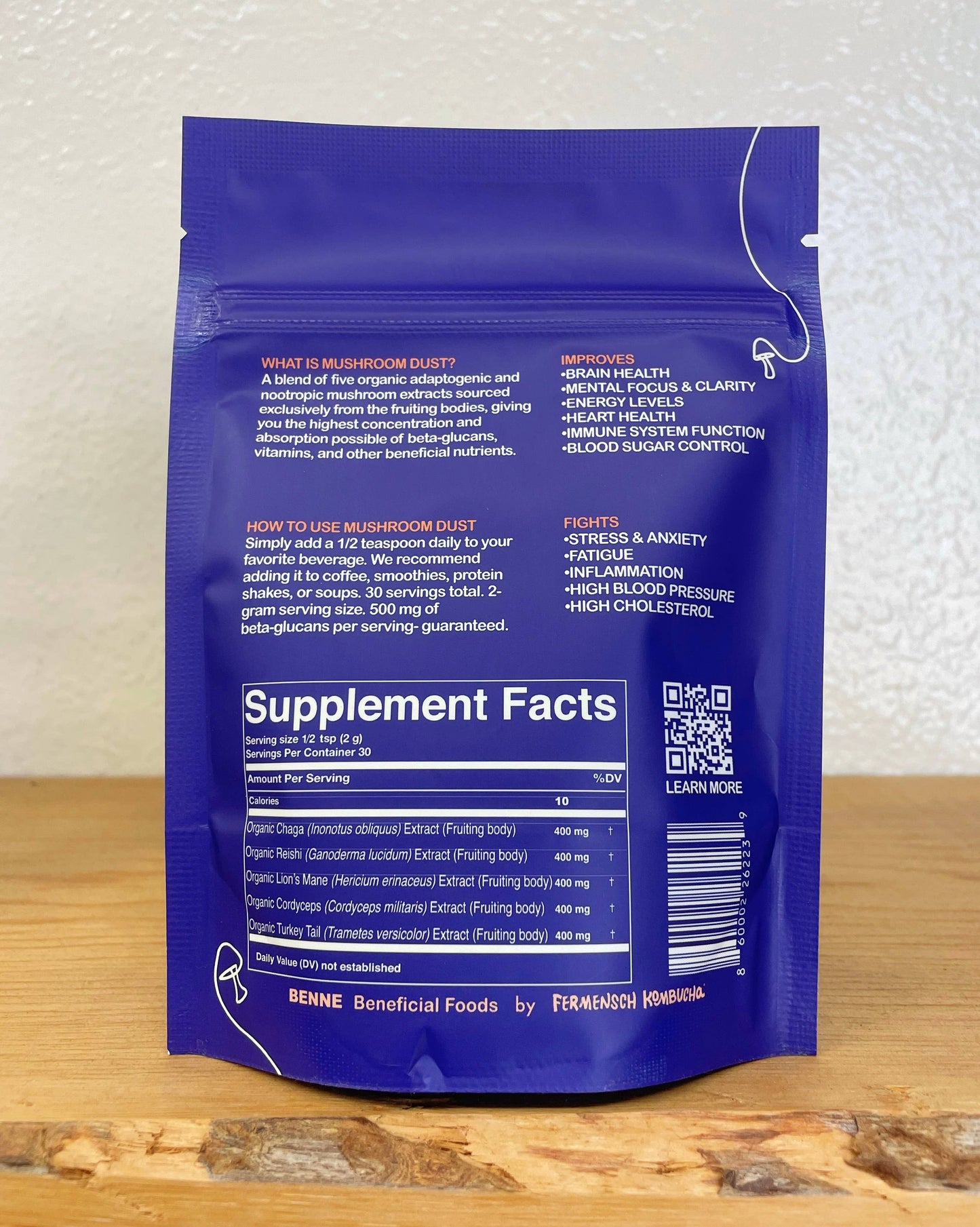 Mushroom Dust - Functional Five Blend