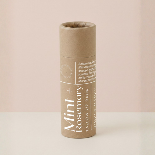 Mint + Rosemary | Tallow Lip Balm