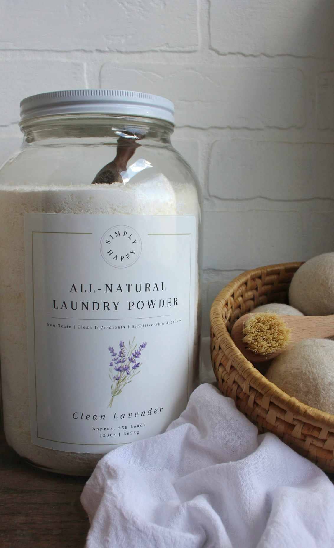 All-Natural Laundry Powder | Clean Lavender