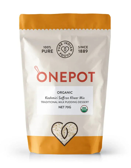 OnePot No. 4 Kashmiri Saffron Kheer Mix, Certified Organic