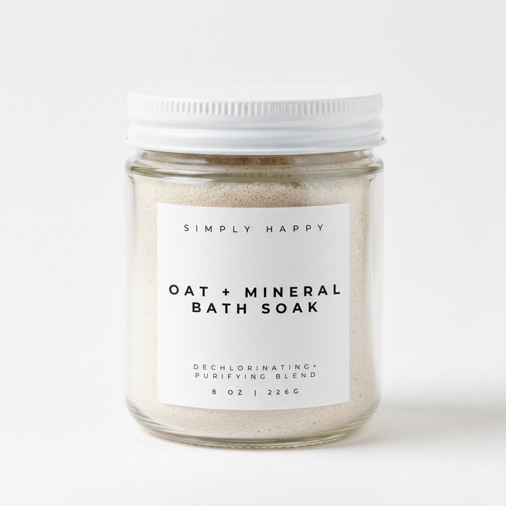 Oat + Mineral Bath Soak | Dechlorinating + Purifying Blend