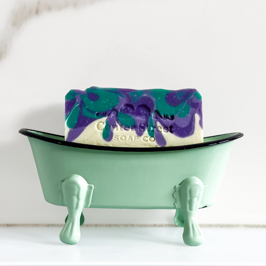 Antique Bathtub Soap Dish, 4-Colors Bright