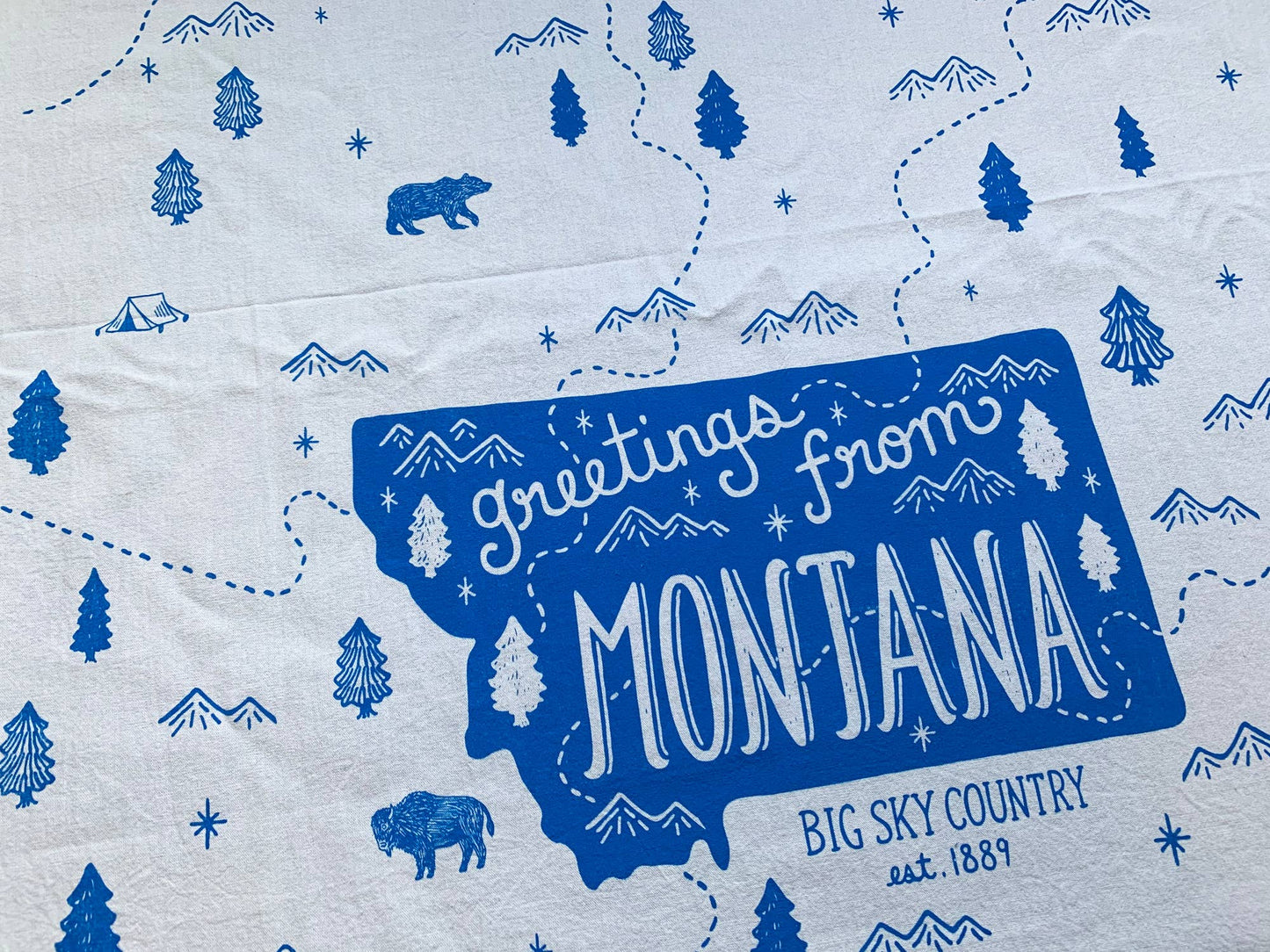 Montana Tea Towel