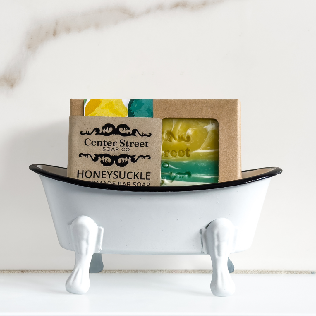 Antique Bathtub Soap Dish, 4-Colors Bright