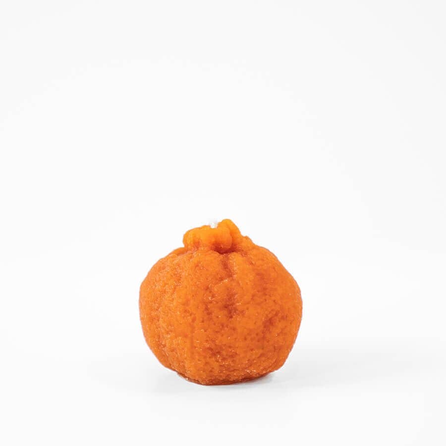 Mandarin Orange Beeswax Candle
