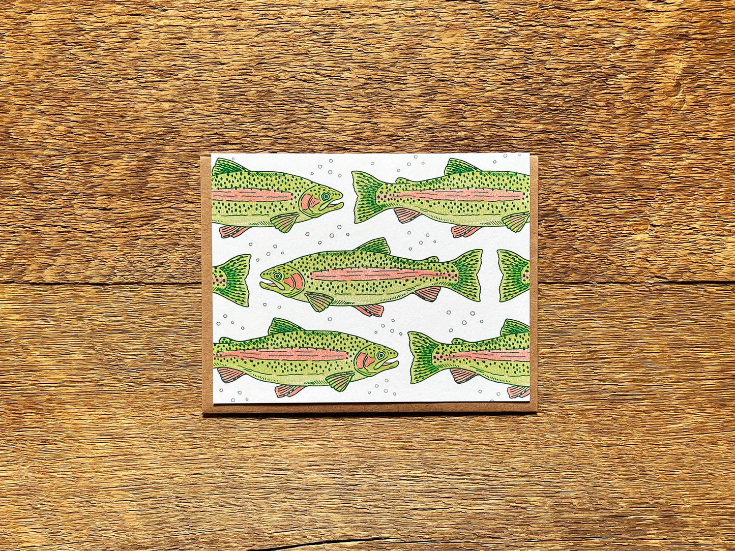 Rainbow Trout Card