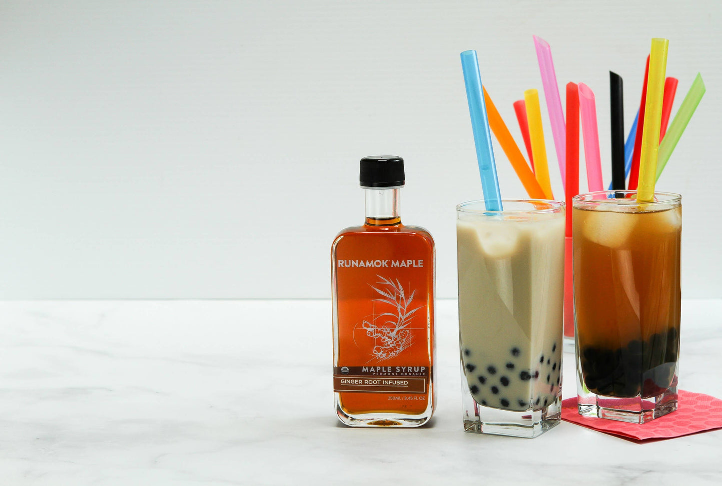 Award-Winning Ginger Root Infused Organic Maple Syrup